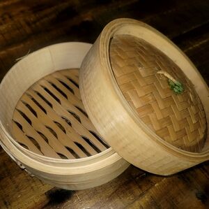 Bamboo 1 tier 6inc. Steamer